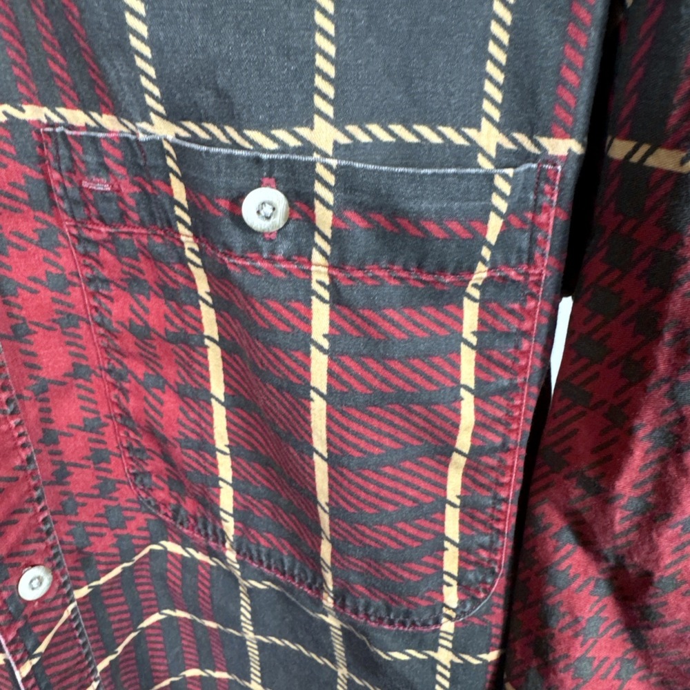 Gant Salty Dog The Roughweather Shirt Men L Plaid Button Down Cotton Vintage - Picture 3 of 10